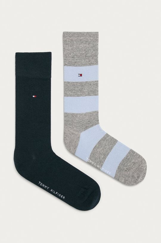 

Носки (2 пары) 342021001 Tommy Hilfiger, серый