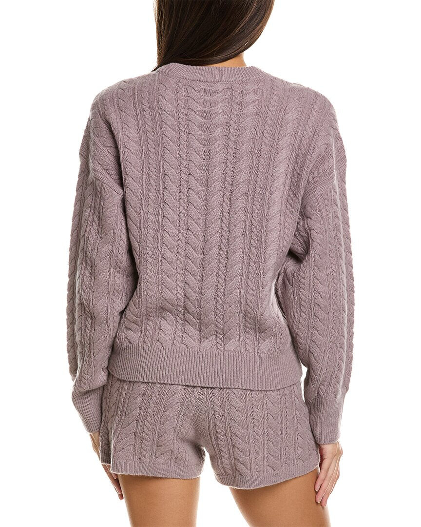 

Свитер из кашемира и шерсти Sweaty Betty Cable, розовый