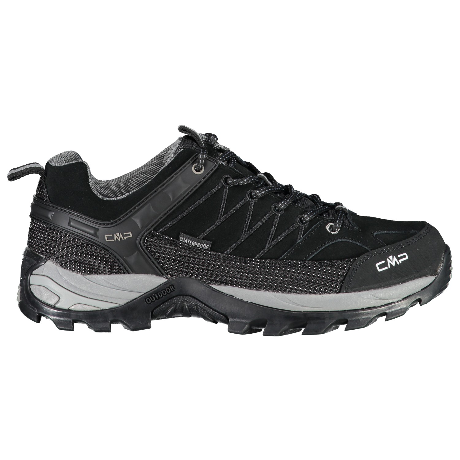 Мультиспортивная обувь Cmp Rigel Low Trekking Shoes Waterproof, цвет Nero/Grey