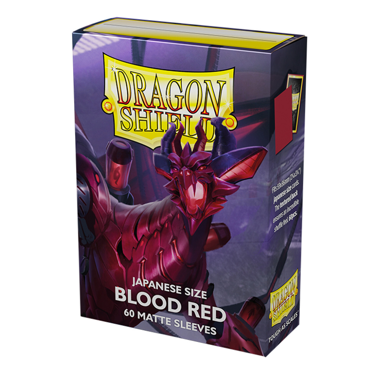 

Аксессуары Dragon Shield: Blood Red - Matte Japanese Size Card Sleeves (60ct)