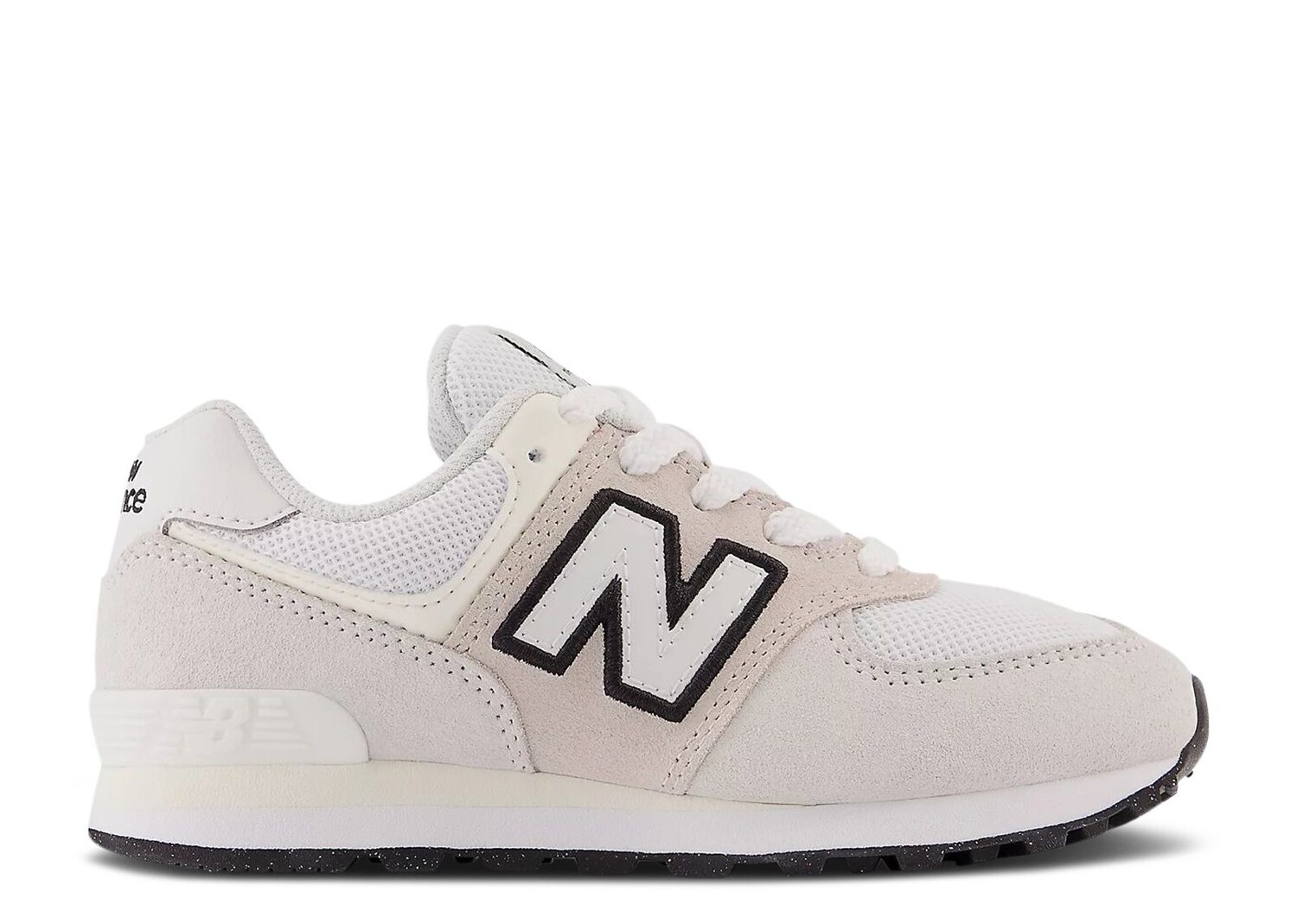 

Кроссовки New Balance 574 Little Kid 'Nimbus Cloud Black', кремовый