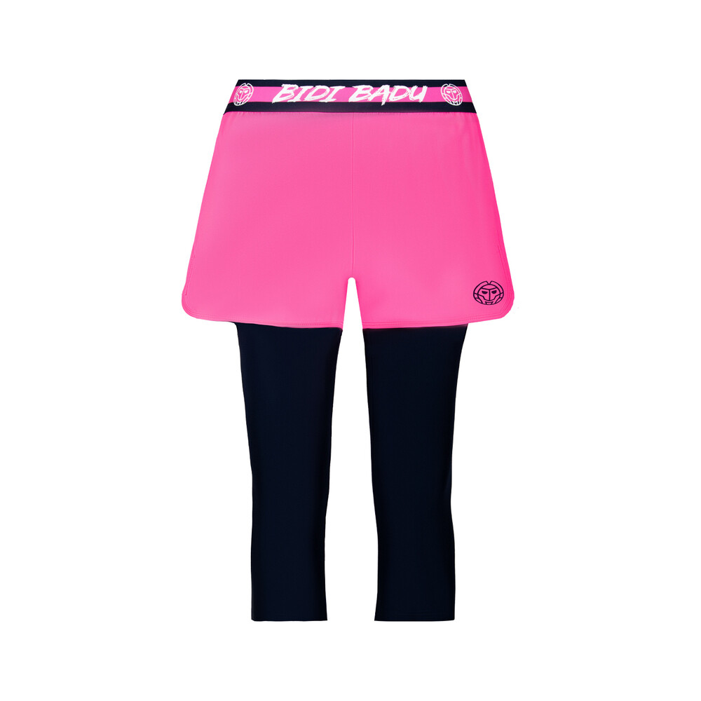 

Шорты BIDI BADU Flora Tech Shopri - pink/ navy, розовый