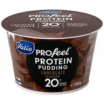 Valio, Протеиновый пудинг Profeel, 180 г шоколада, без лактозы Inne