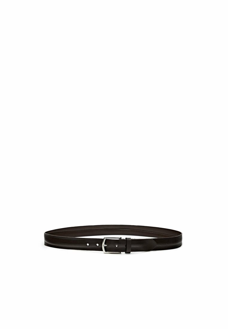 

Ремень деловой WORN EFFECT Massimo Dutti, цвет brown