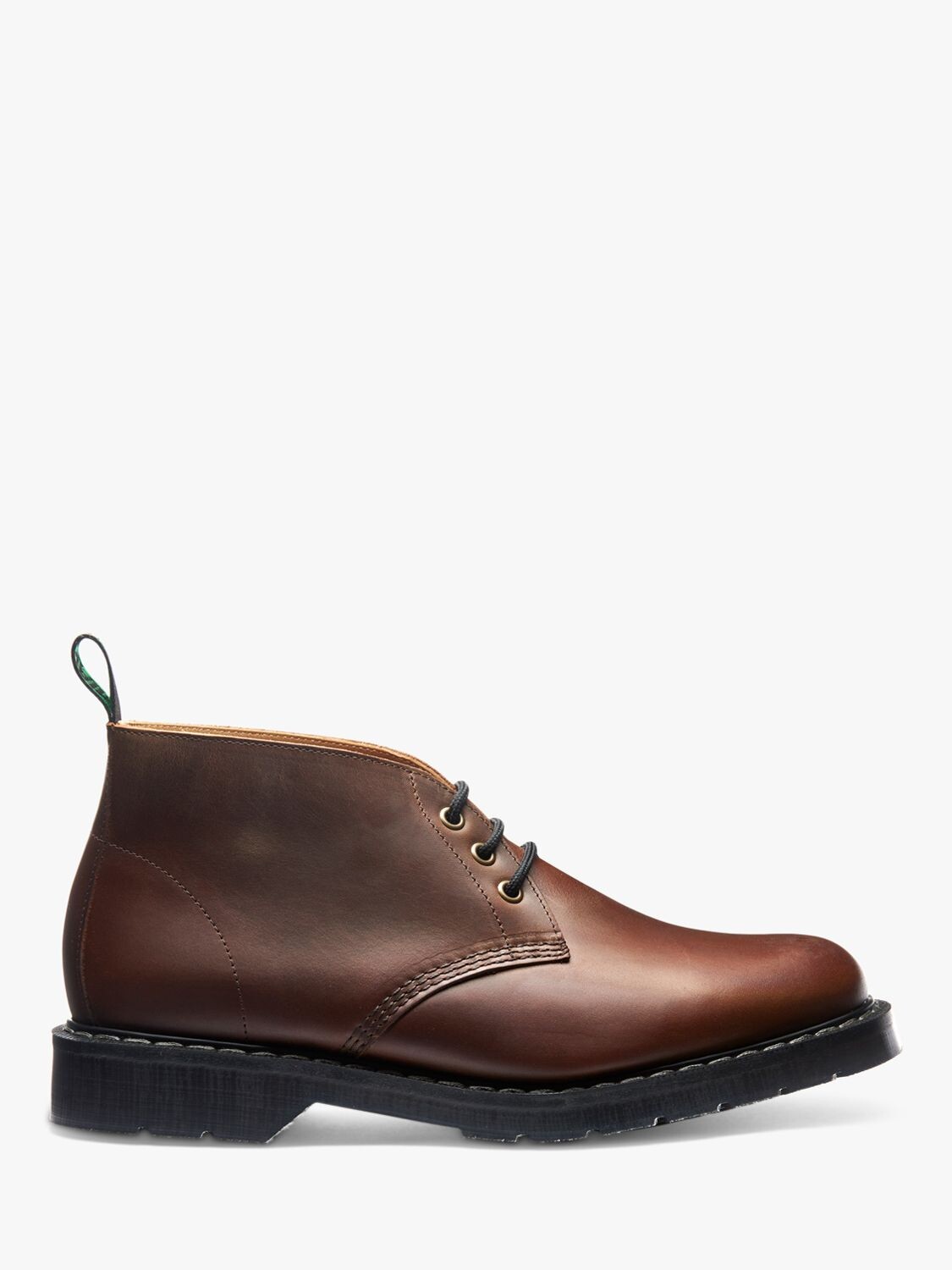 

Кожаные ботинки чукка Solovair Made in England с 3 люверсами, Gaucho Crazy Horse