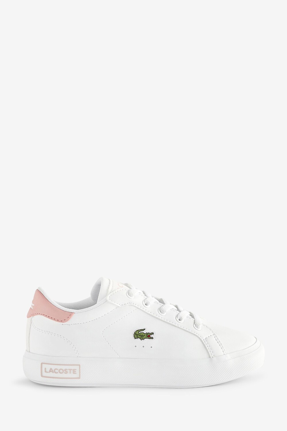 

Белые кроссовки Powercourt Lacoste, белый