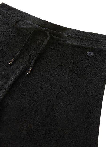 

Спортивные брюки из смеси шерсти и кашемира Woolrich, черный