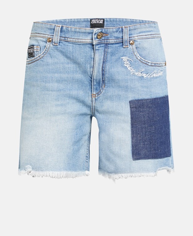 

Джинсовые шорты Versace Jeans Couture, индиго