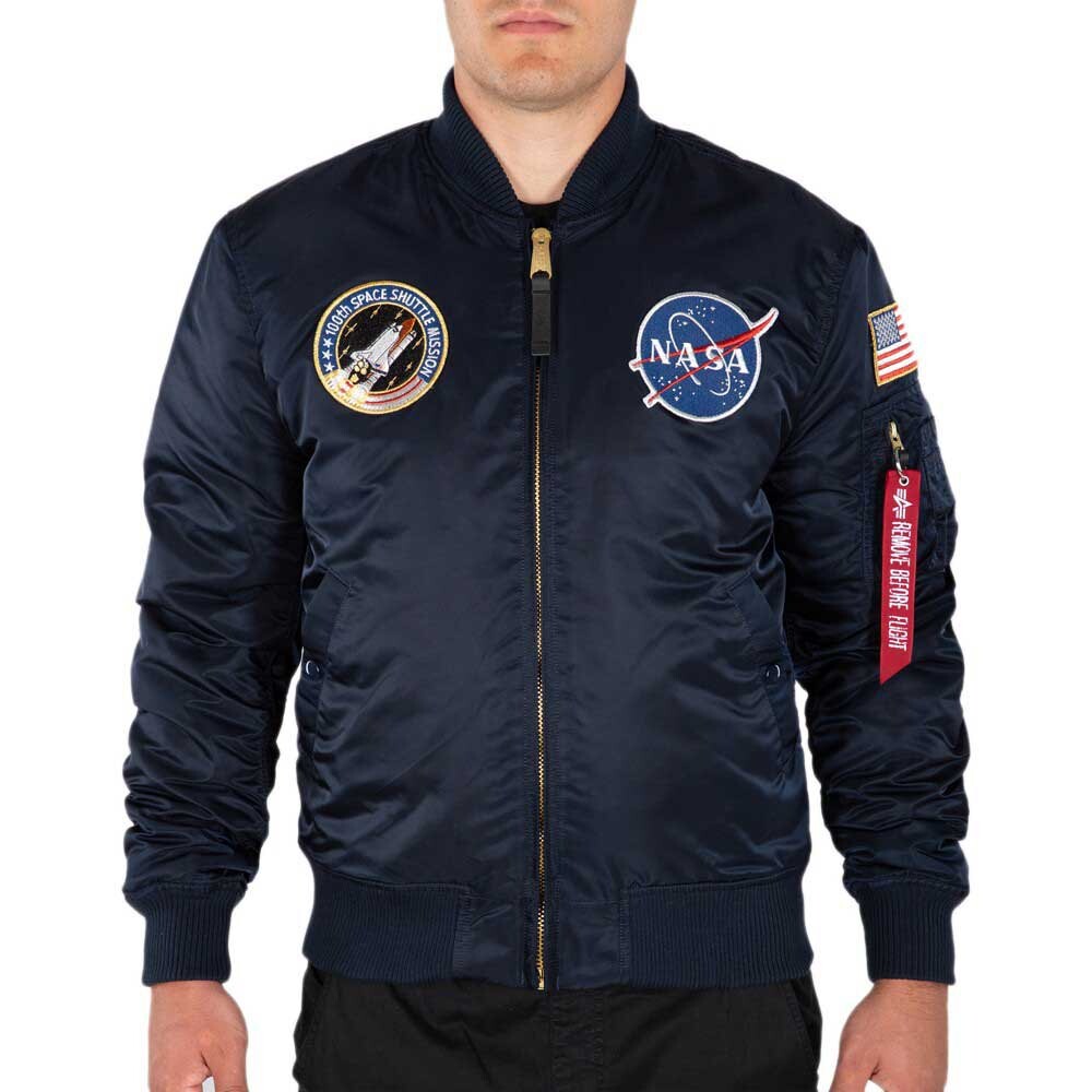

Куртка Alpha Industries MA-1 VF NASA LP, синий