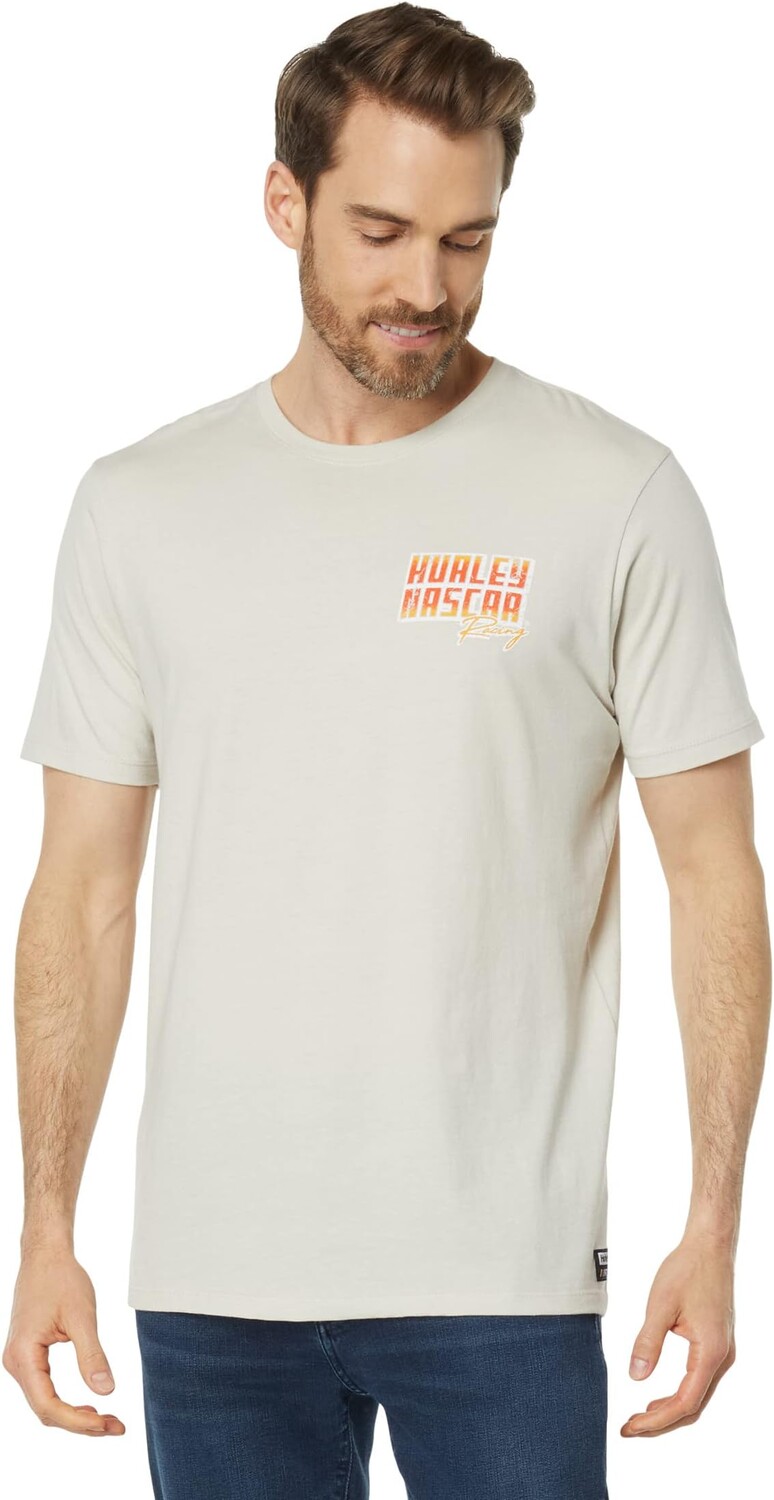 

Футболка с короткими рукавами Nascar Faster Hurley, цвет Bone