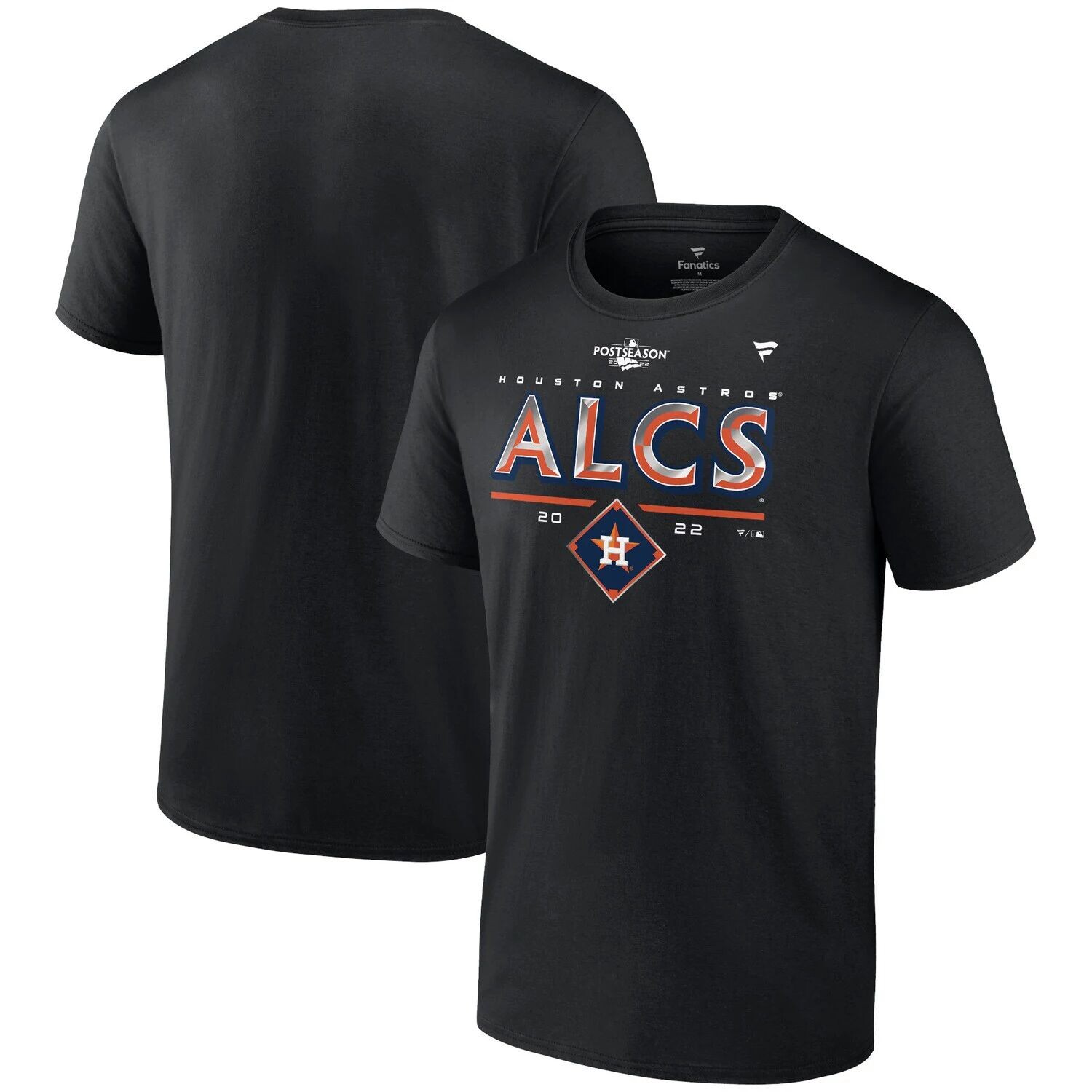 

Мужская черная фирменная футболка Houston Astros 2022 Division Series Winner Locker Big & Tall Fanatics