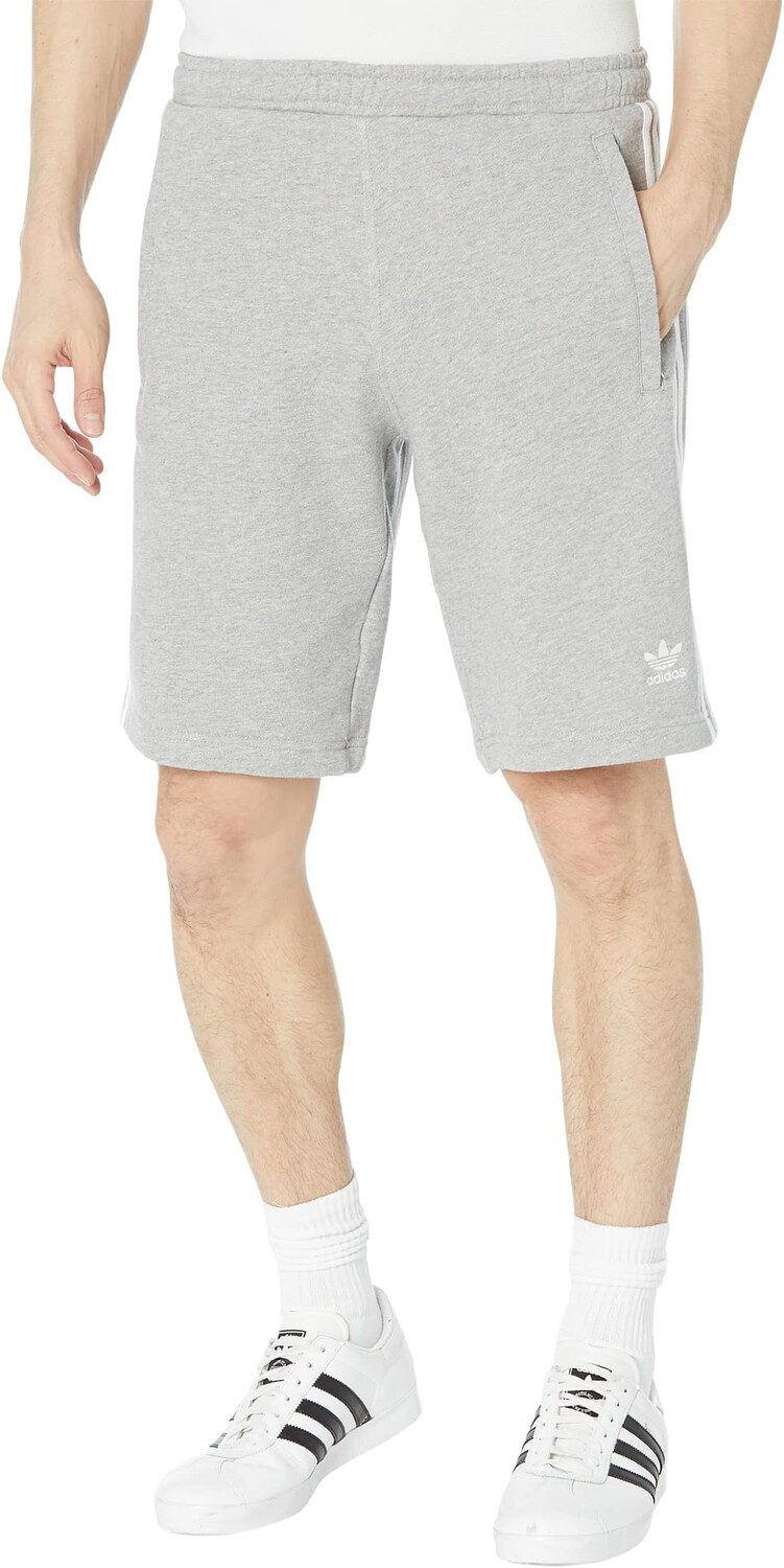 

Толстовки с 3 полосками adidas, цвет Medium Grey Heather