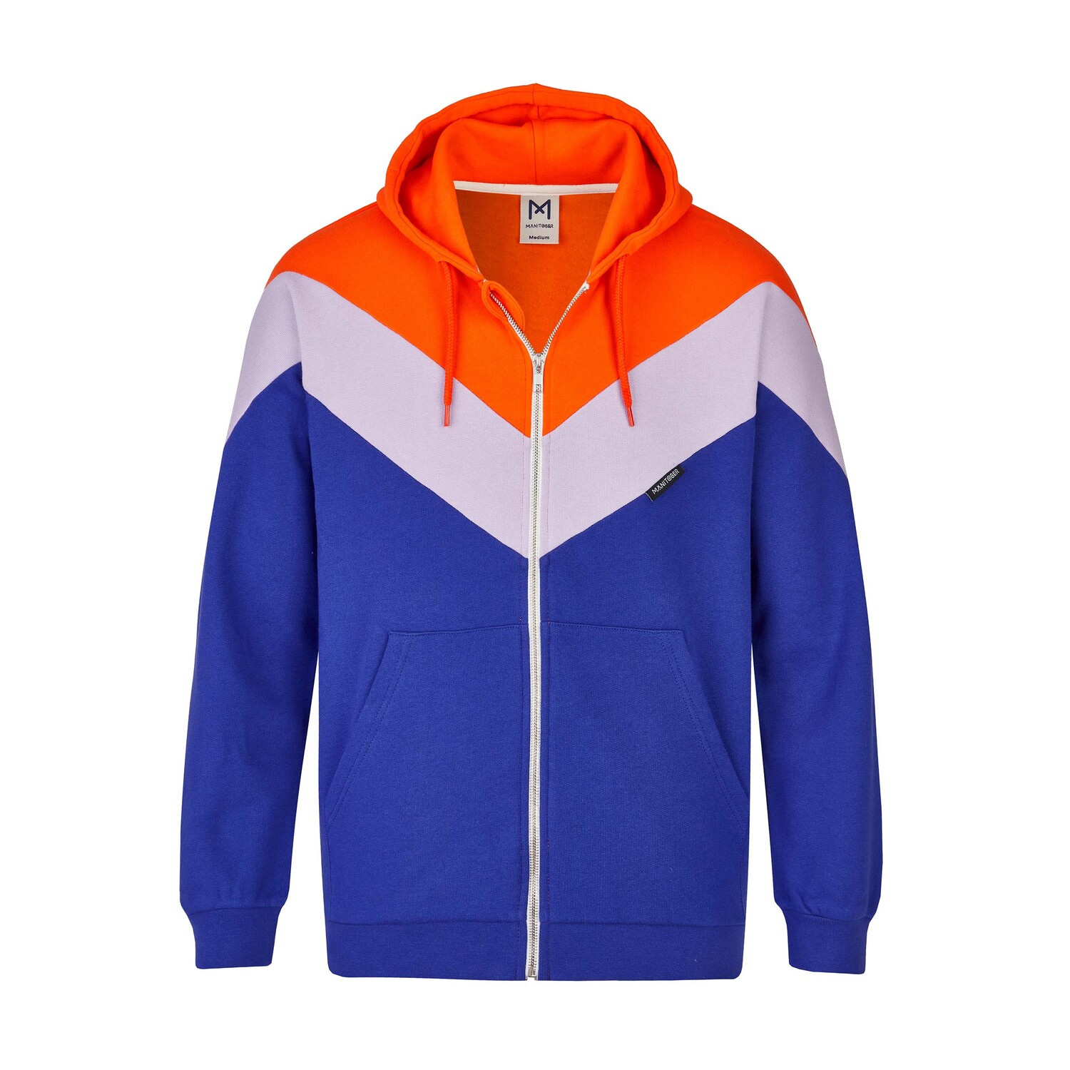 

Толстовка MANITOBER Cut & Sew, цвет FarbeOrange/Lilac/Blue