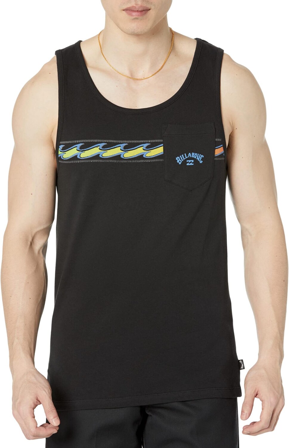 

Топ Spinner Tank Billabong, черный