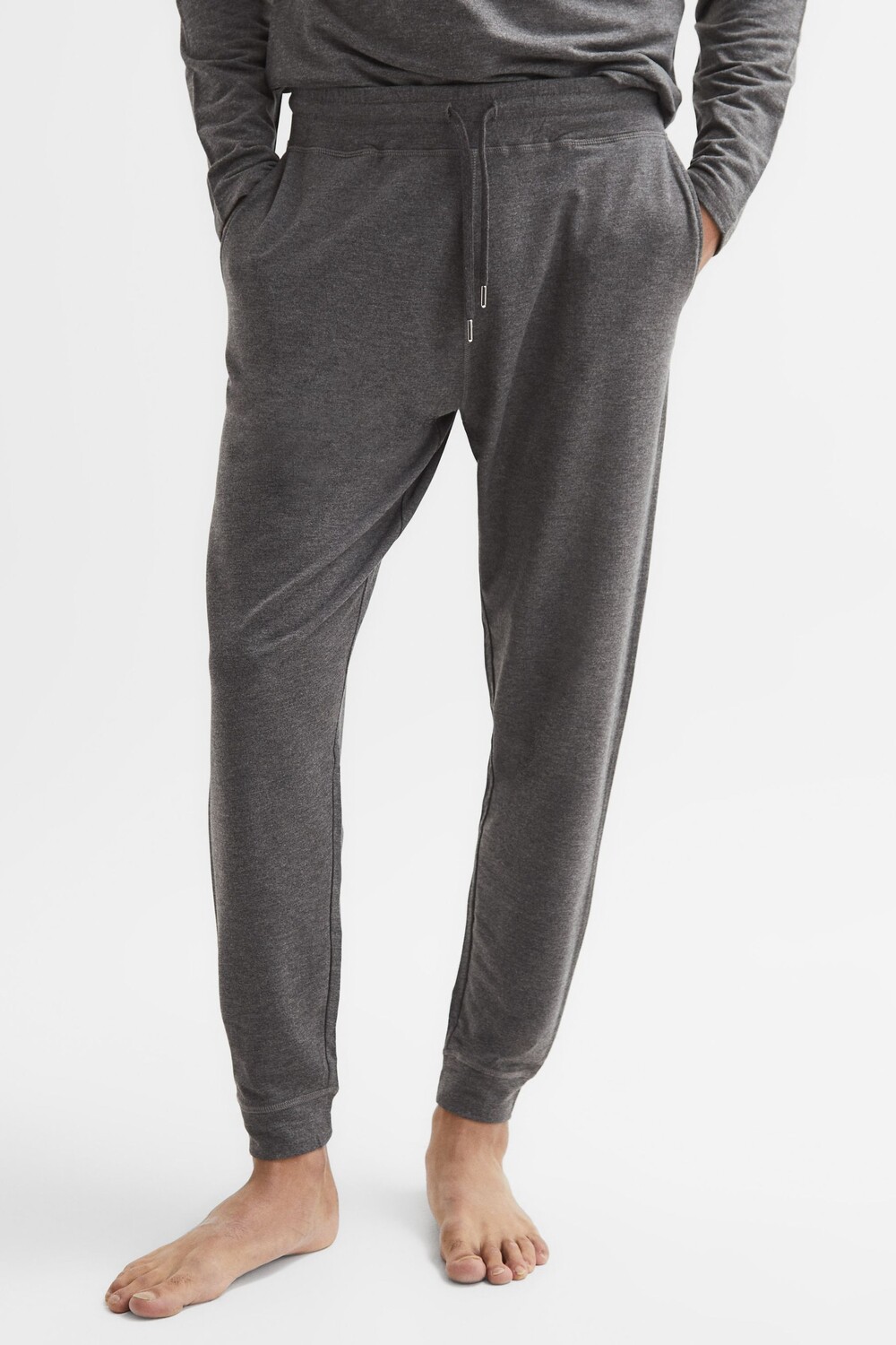 

Спортивные брюки Jose с завязками Reiss, серый