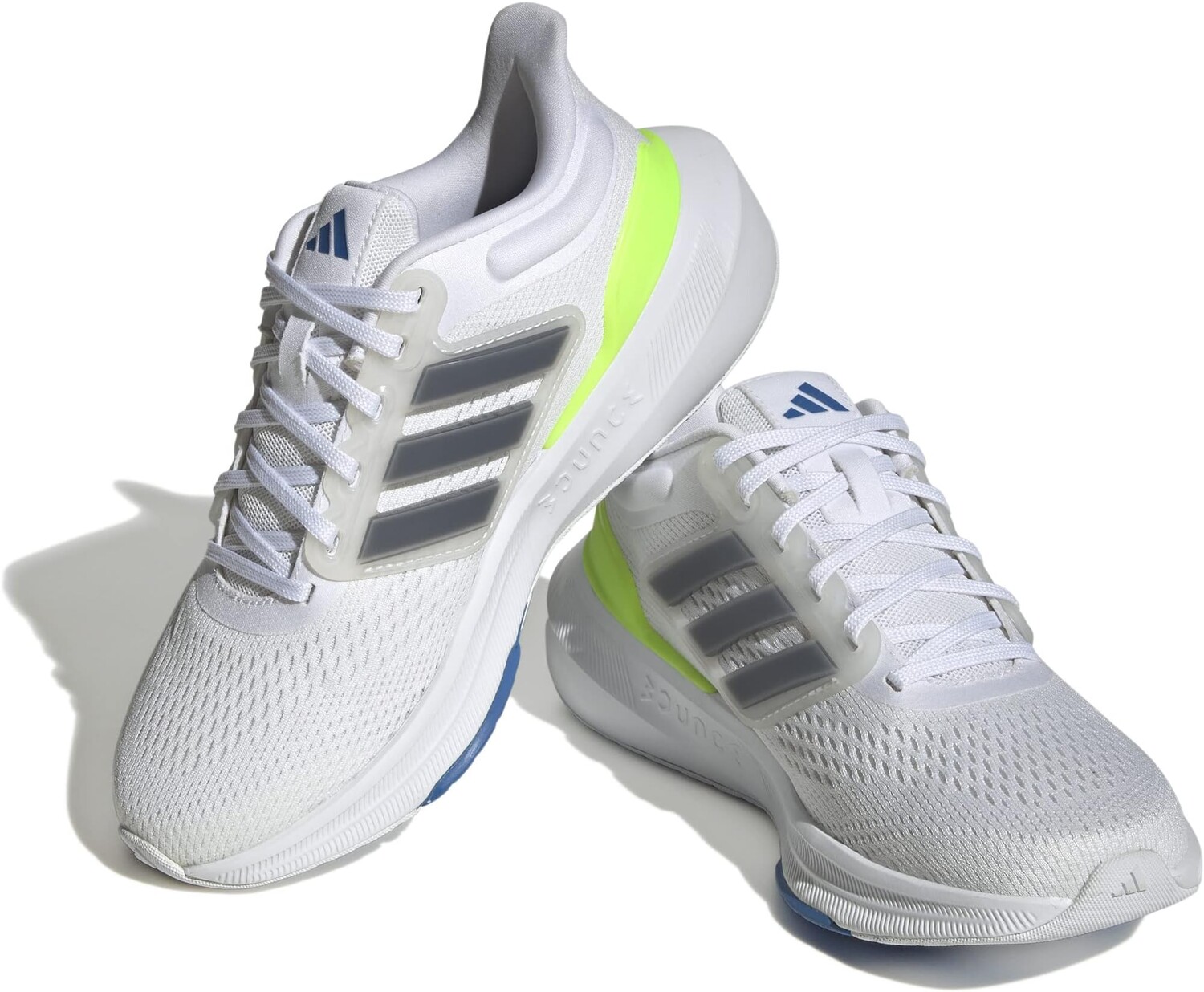 

Кроссовки UltraBounce adidas, цвет Footwear White/Core Black/Lucid Lemon