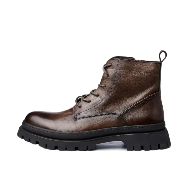 

Мужские ботинки Cahhrrn X Martin Boot Men Beige Brounvanm