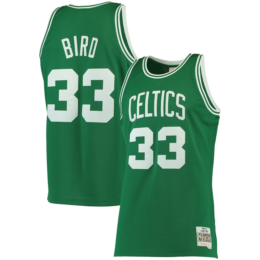 

Джерси Mitchell & Ness Boston Celtics, зеленый