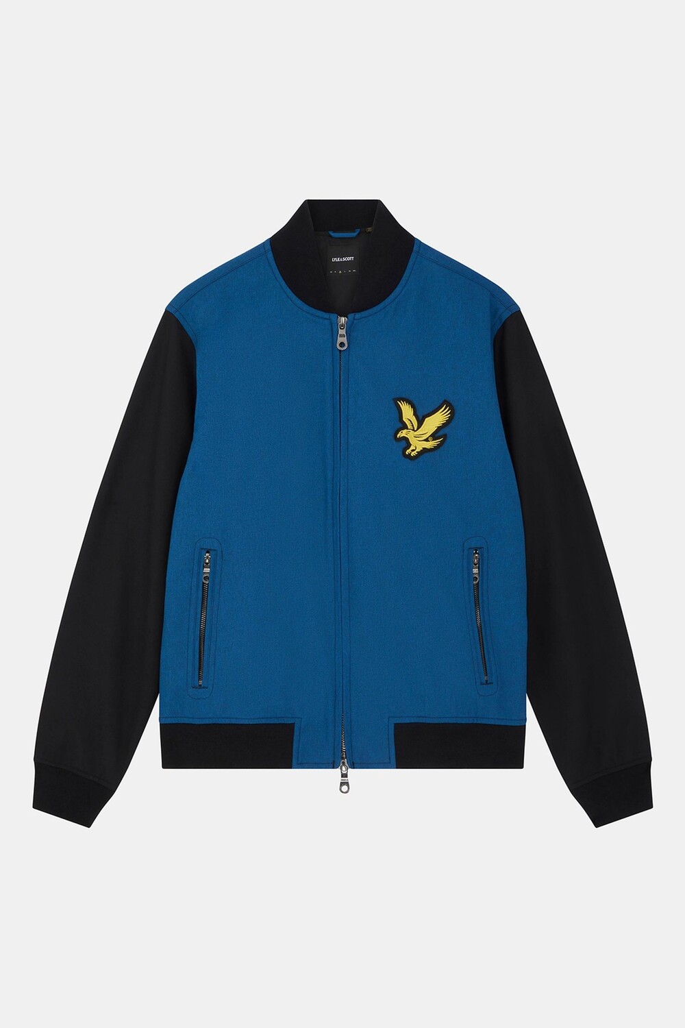 

Синий бомбер Lyle & Scott, синий