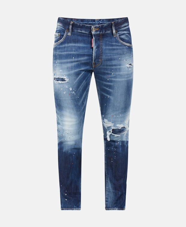 

Джинсы - стандартный крой Dsquared2, индиго