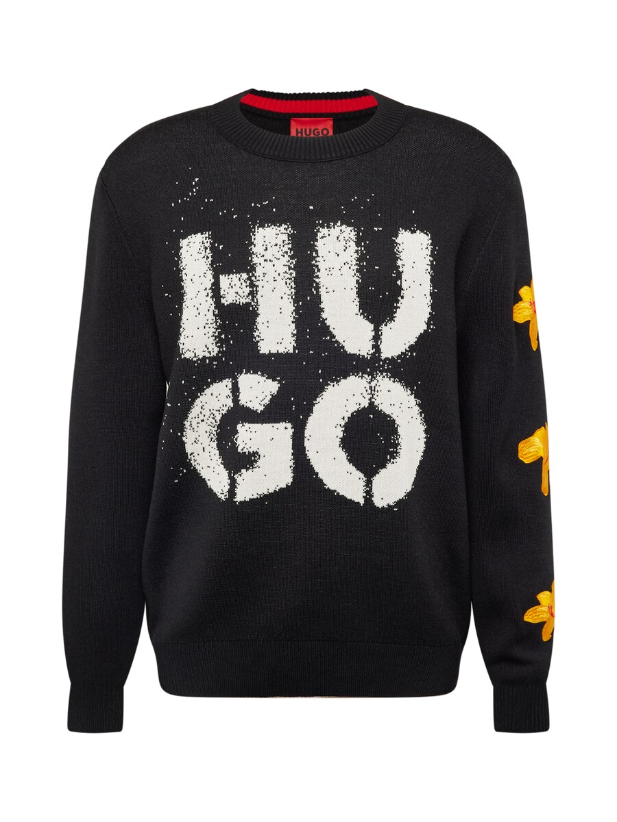 

Свитер HUGO Sweater Stackon, черный