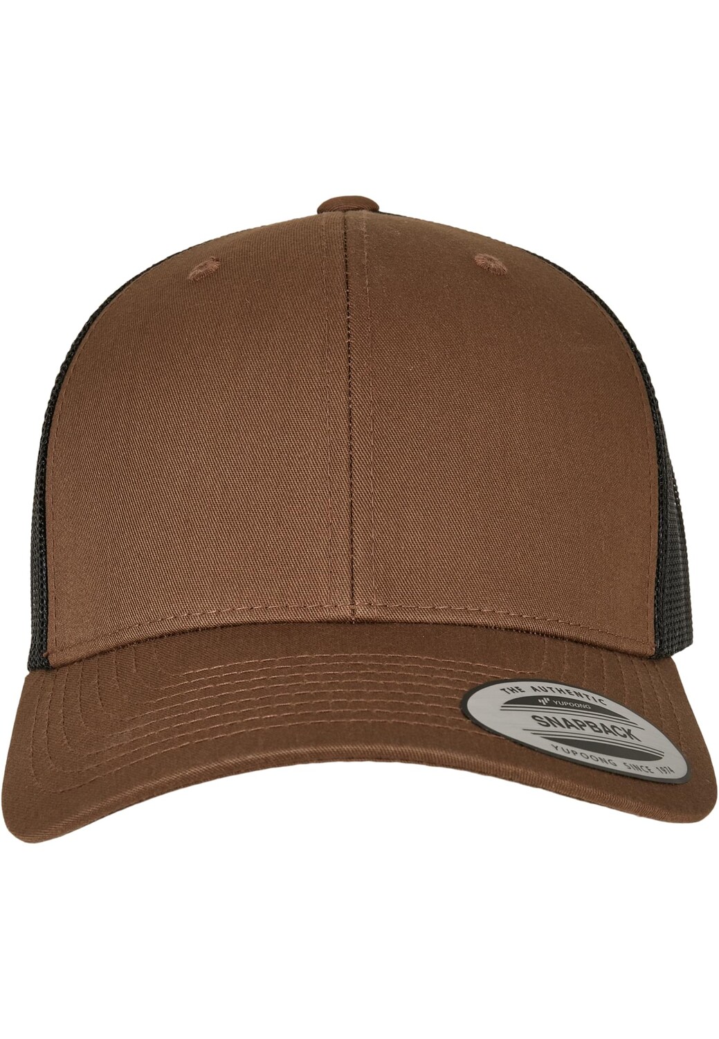 Бейсболка Flexfit Trucker, цвет coyote brown/black