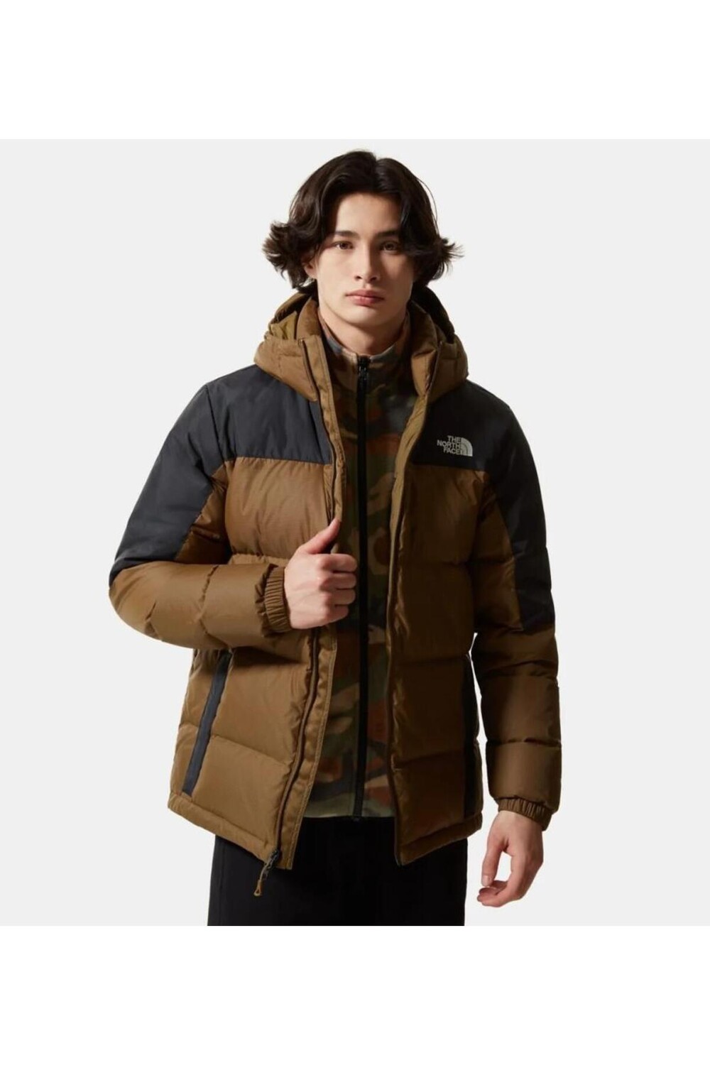 

ПУХОВИК M DIABLO THE NORTH FACE, коричневый