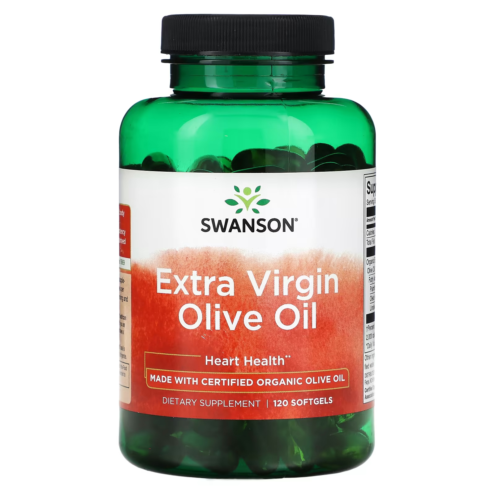 Оливковое масло Swanson, 120 мягких капсул