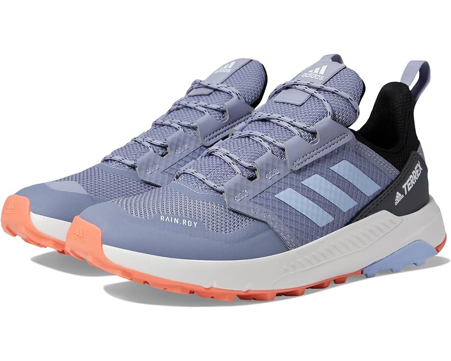 

Походные ботинки Adidas Terrex Trailmaker Rain.RDY Hiking Shoes, цвет Silver Violet/Blue Dawn/Black
