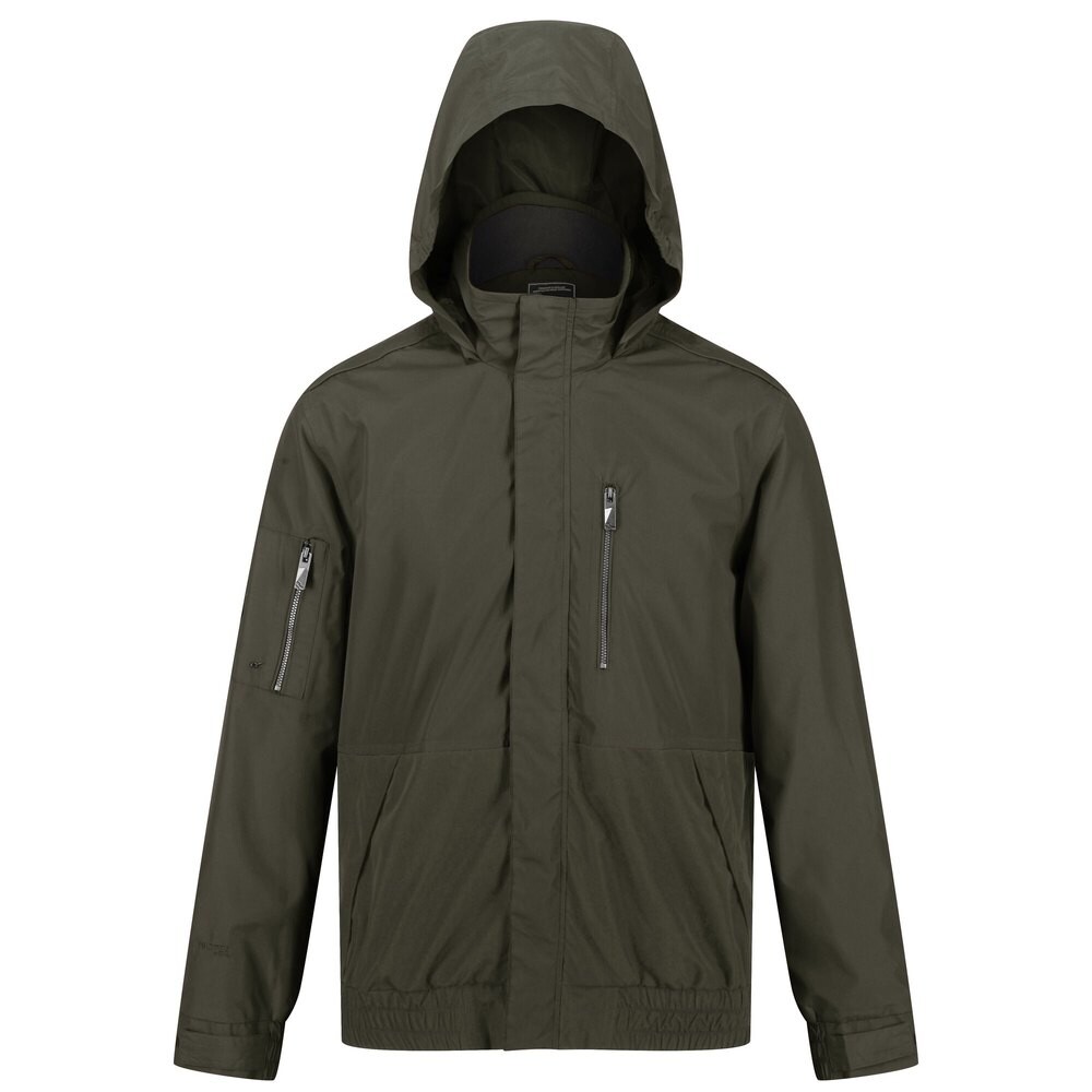 

Куртка Regatta Feelding Linear Waterproof Bomber, зеленый