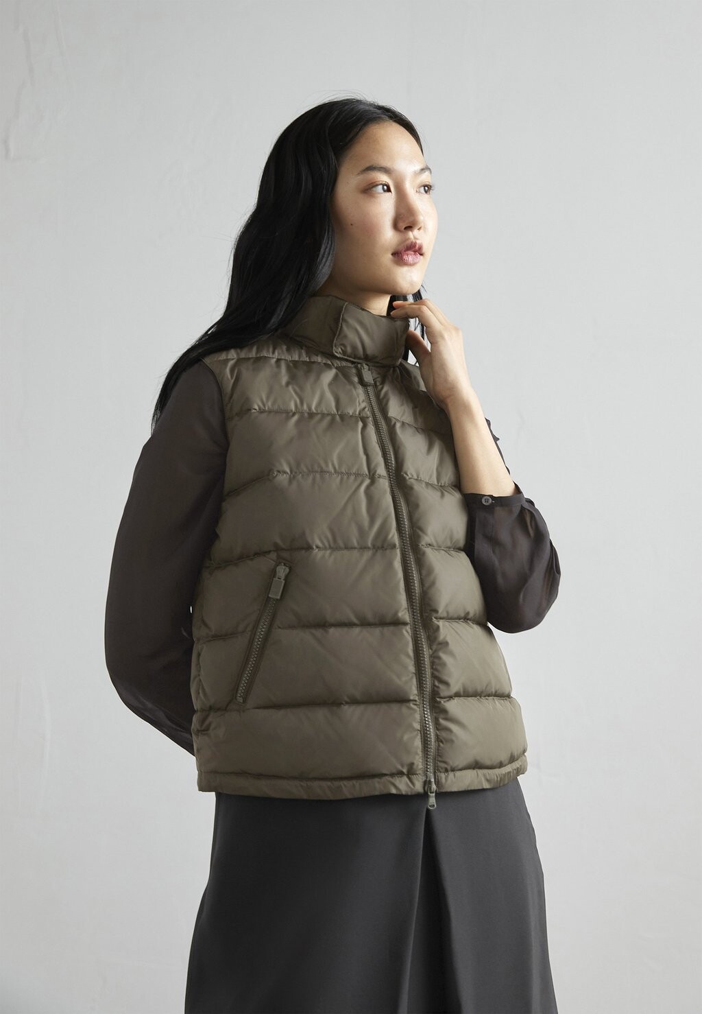 

Жилет Gilet New Minnie ASPESI, цвет military