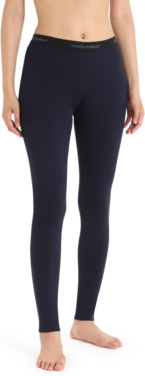 

200 Леггинсы Oasis Merino Base Layer Icebreaker, цвет Midnight Navy 1