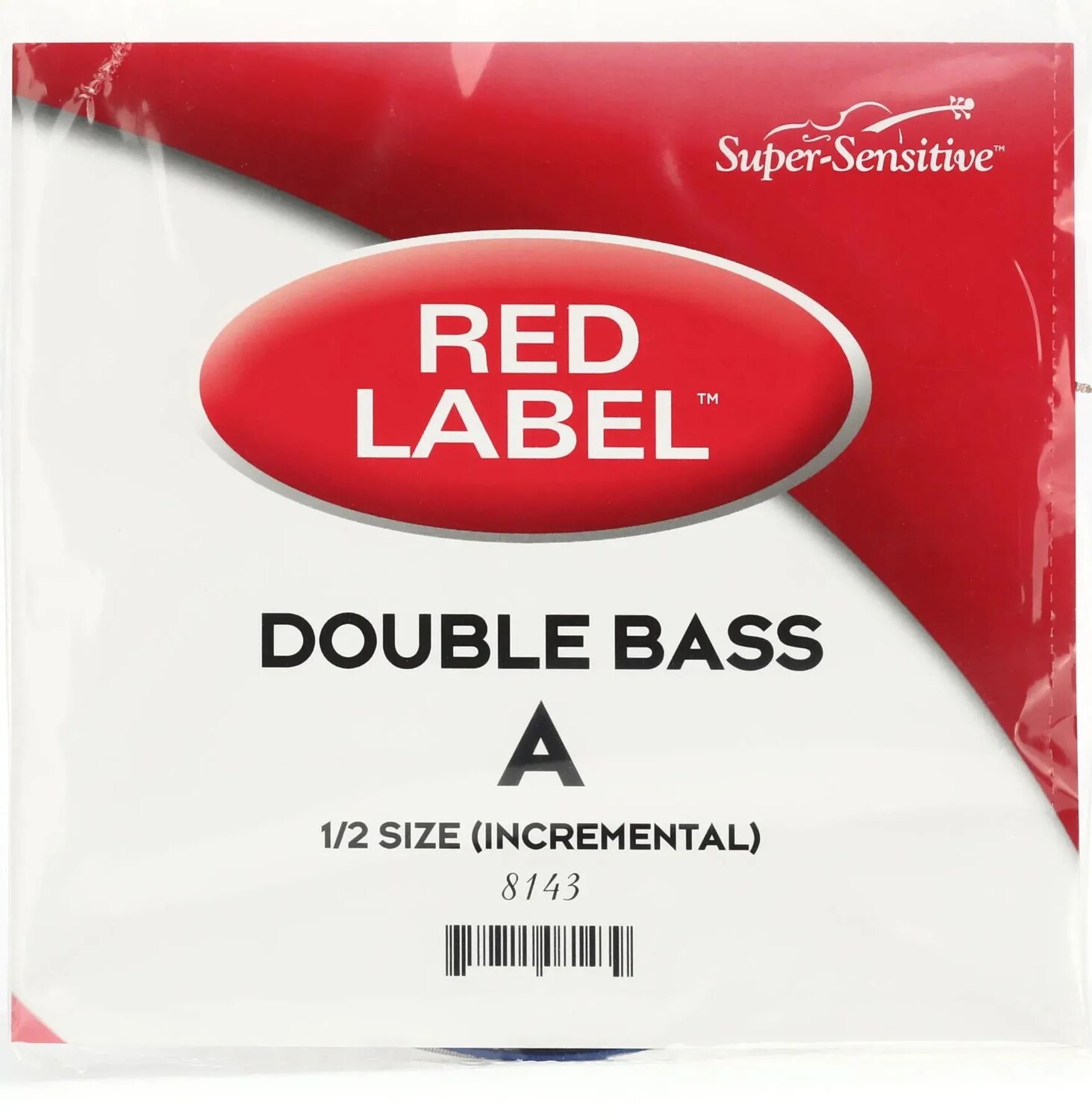 

Струна для контрабаса Super-Sensitive 8143 Red Label, размер 1/2