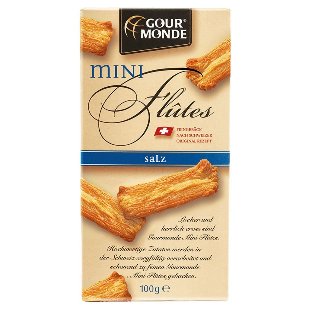 

Мини-флейты Gourmonde с солью Importhaus Wilms/Impuls