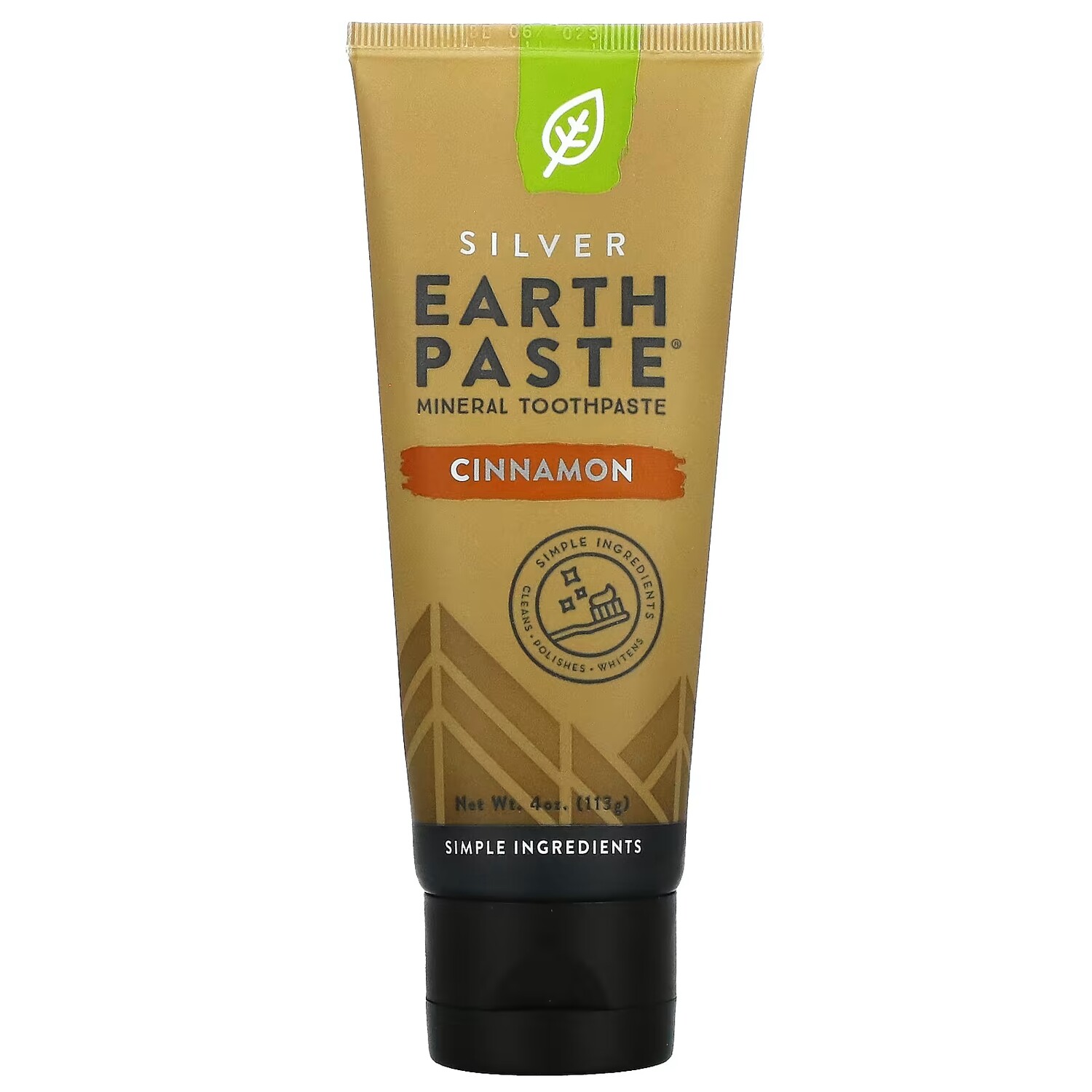 

Redmond Trading Company Earthpaste Минеральная зубная паста с корицей, 4 унции (113 г)