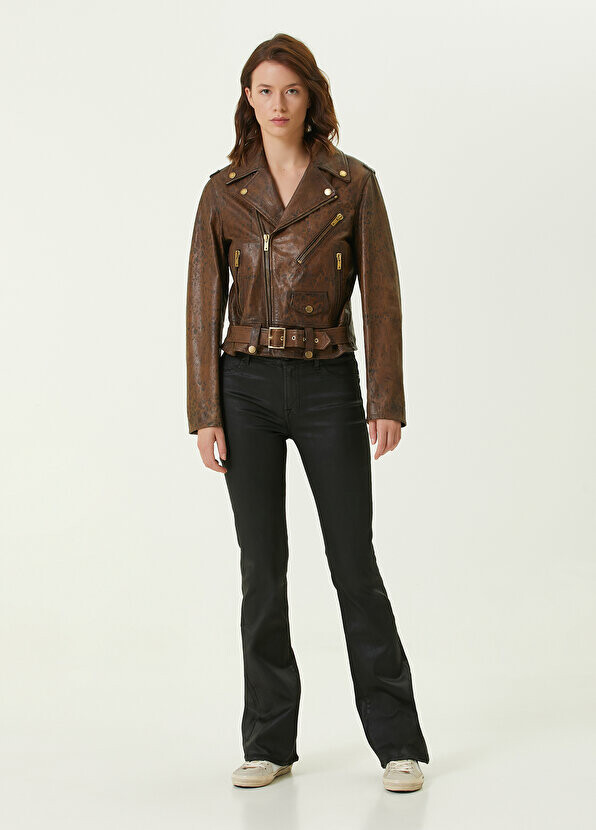 

Черные джинсовые брюки slim illusion bootcut 7 For All Mankind, Черный
