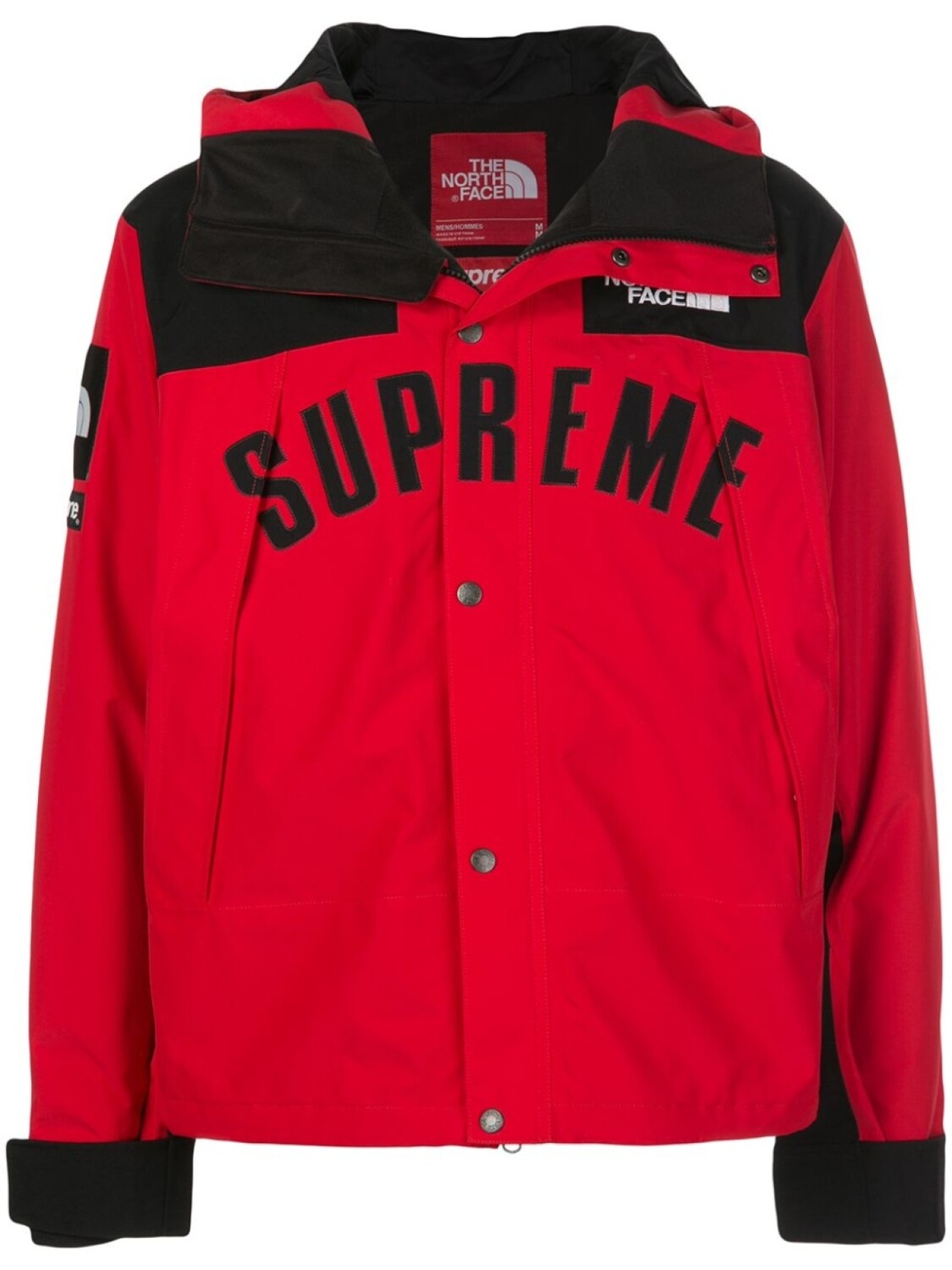 

Supreme парка Arc Logo Mountain из коллаборации с The North Face, красный