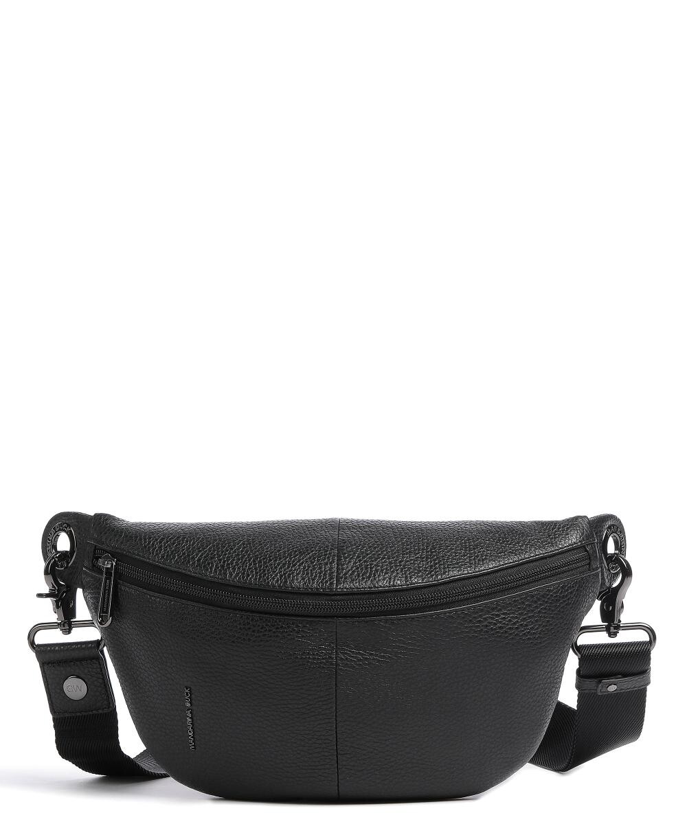 

Поясная сумка Mellow Leather из зерненой телячьей кожи Mandarina Duck, черный