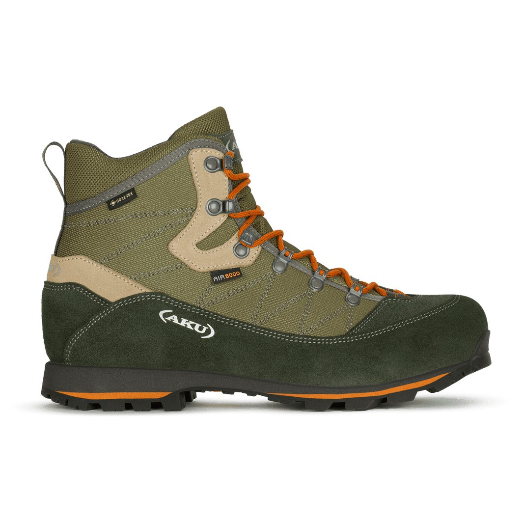 

Ботинки для прогулки Aku Trekker Lite III GTX, цвет Green/Orange