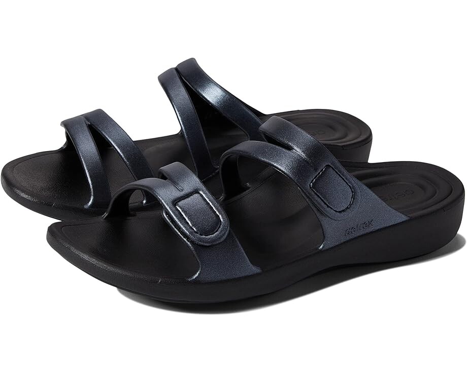 

Сандалии Aetrex Janey Sport Slide, цвет Pewter