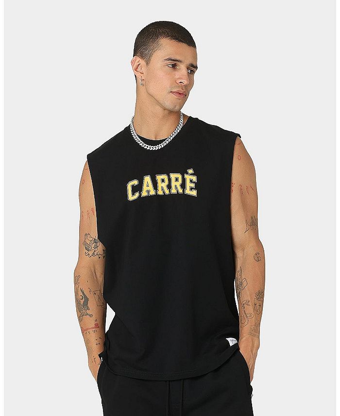 Мужская футболка Cours Muscle CARRE, черный carre y биколорная моносерьга doc