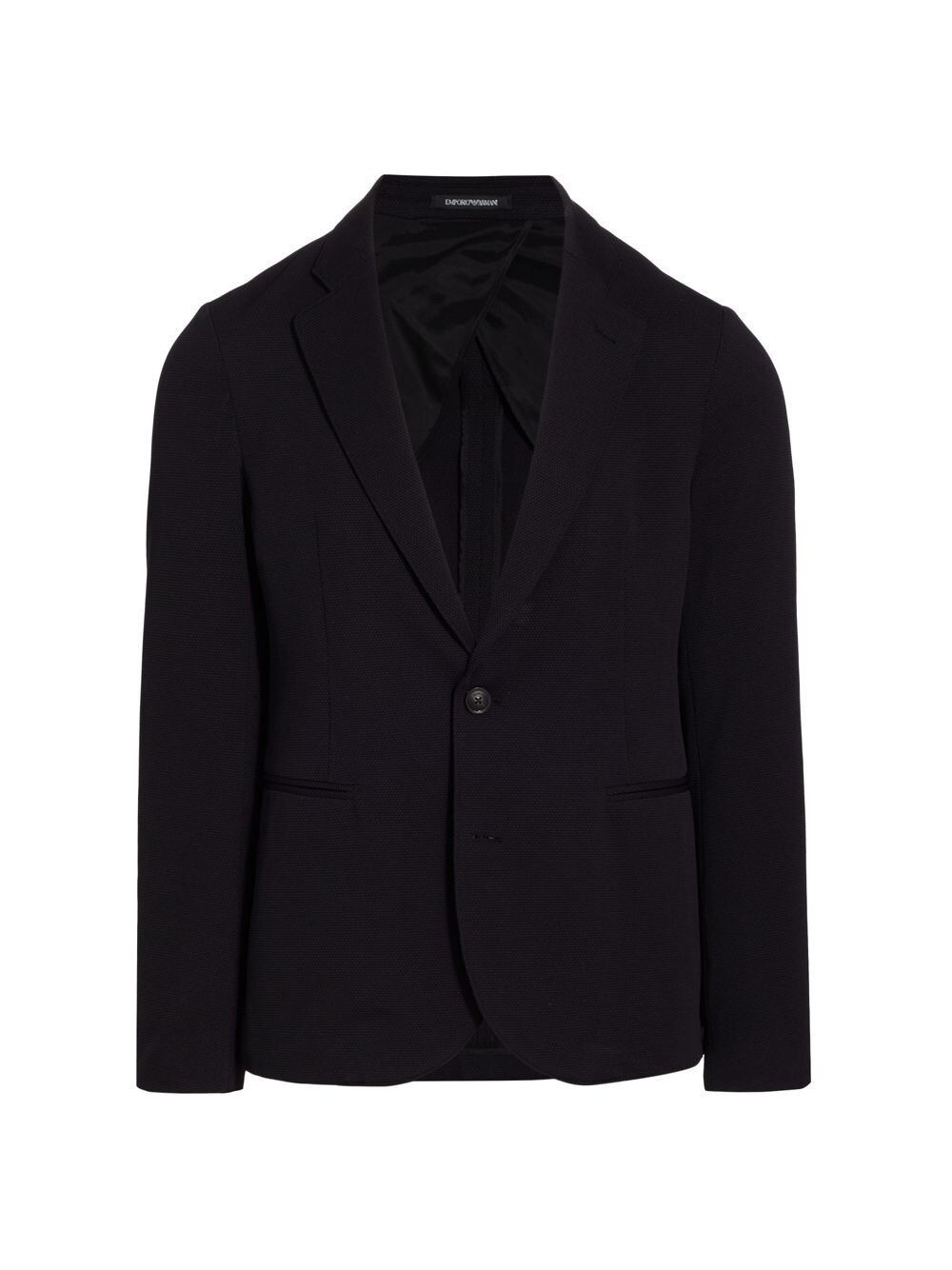 

Пиджак из технического джерси Emporio Armani, неро
