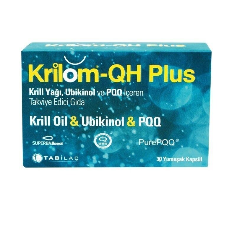 

Krilom QH Plus 30 мягких капсул TAB İLAÇ