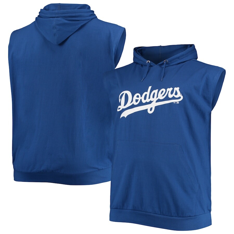 

Пуловер с капюшоном Profile Los Angeles Dodgers, роял