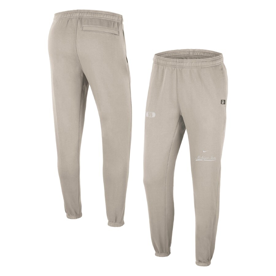 

Джоггеры Nike Michigan State Spartans, кремовый