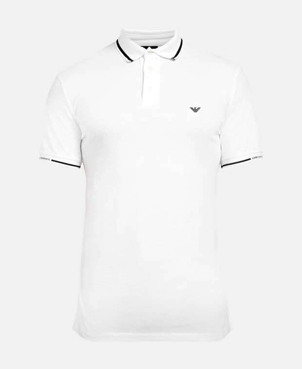 

Рубашка поло Emporio Armani, белый
