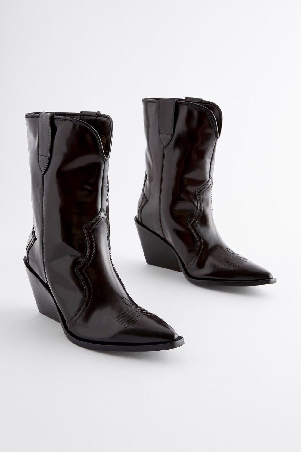 

Кожаные ковбойские сапоги Signature Forever Comfort Next, коричневый