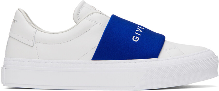 

Белые городские спортивные кроссовки Givenchy, цвет White/Blue