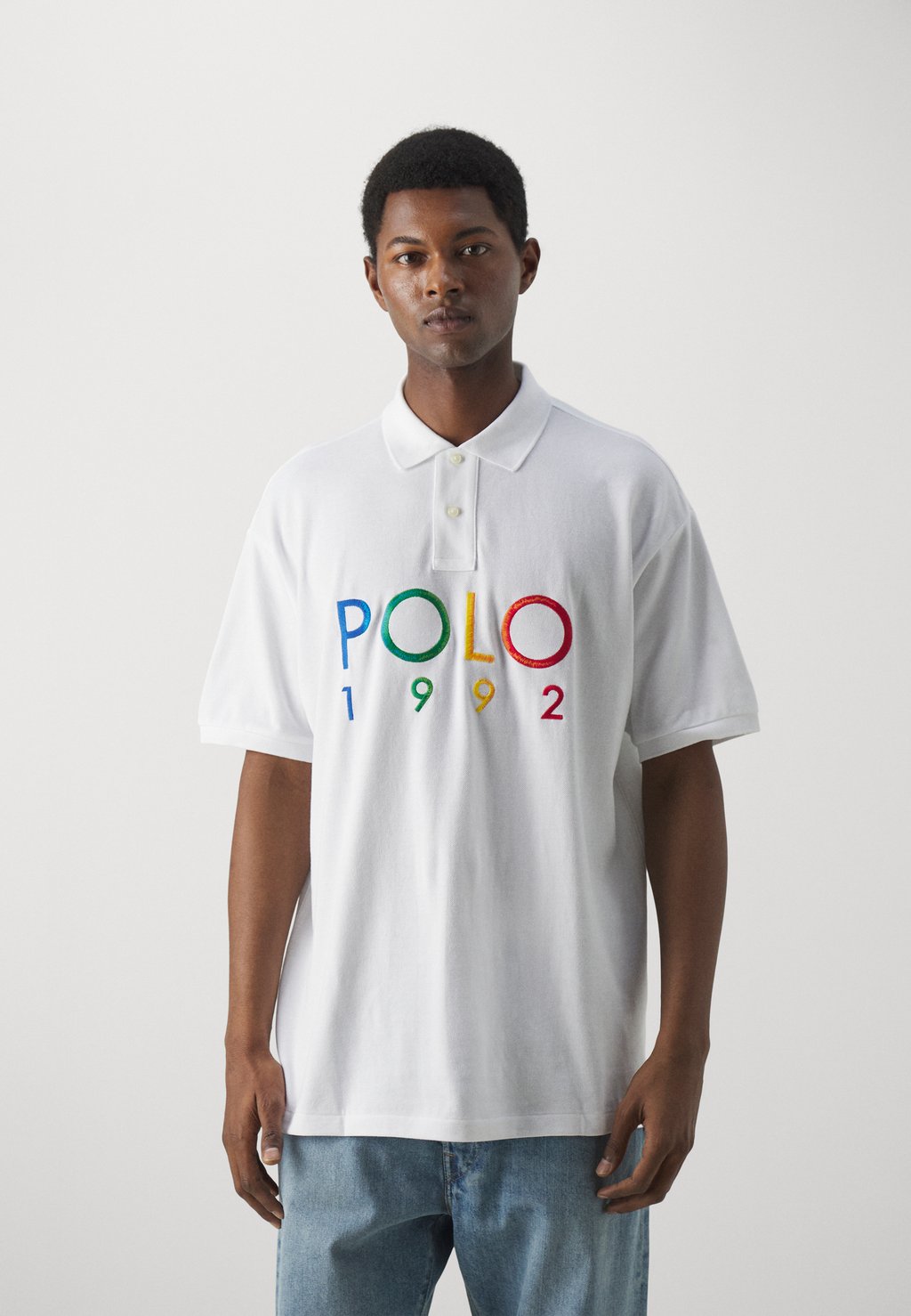 

Рубашка-поло SHORT SLEEVE Polo Ralph Lauren, цвет white