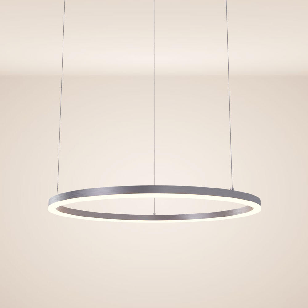 

Светодиодная подвесная лампа s.luce, 80x80x3,3 см, алюминиевый